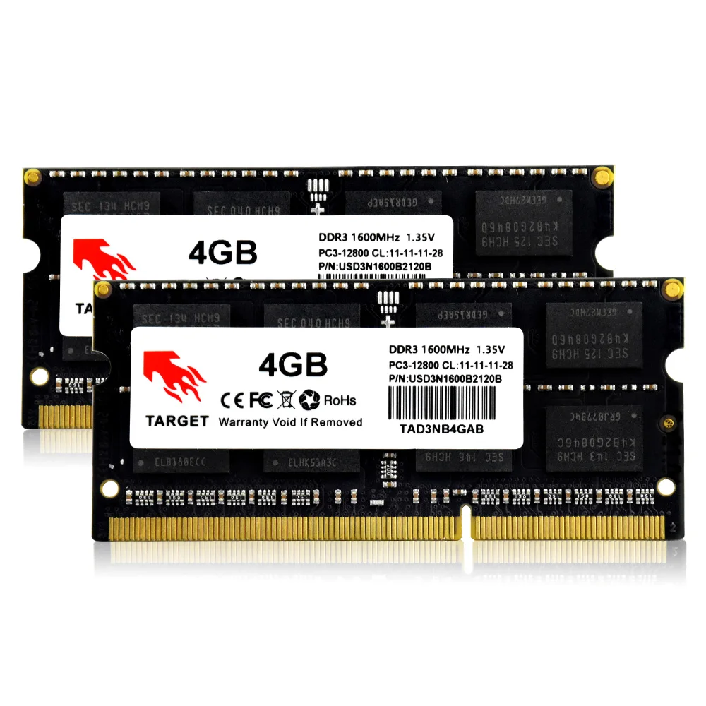Original 4GB DDR3 Notebook Memory RAM - Image 2