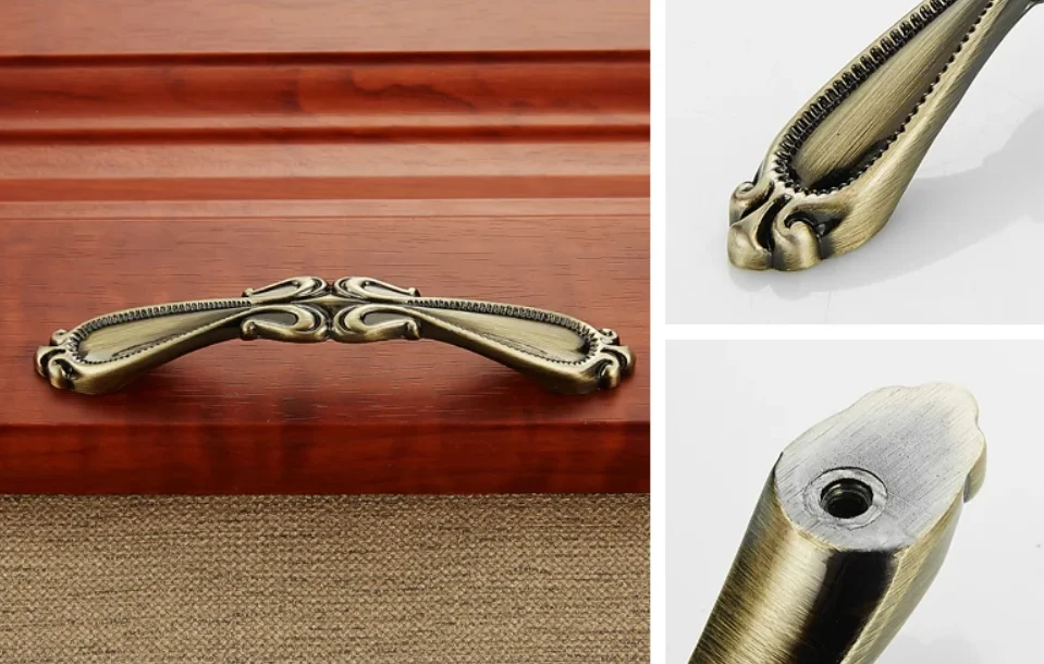 Milisten 5 Conjuntos Vintage De Cajón Tirador Perillas Hardware Decorativo Con Tornillos Para El De Gabinete De Muebles Asas Para Cajones De Madera