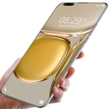 New P60 Pro 7.8 Inch 10 Core Smart Phone 16GB+512GB 4K HD GPS Navigation 5G Android SmartPhone 40+48MP Game Mobile Phone