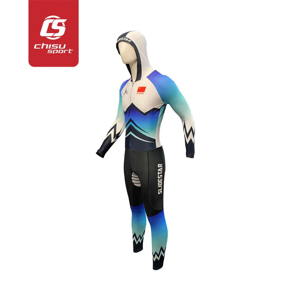 2024 Suit Ice Speed Skating Suit Custom Wholesale Ice Speed Skating Skin Suit