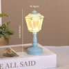 lampadaire bleu