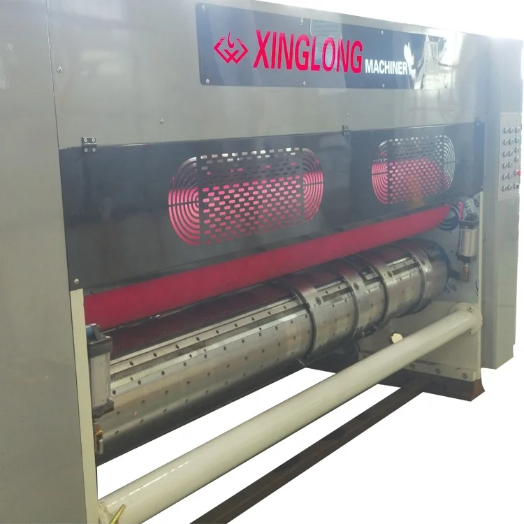 Newest 4 Colors Flexo Printer Corrugated Packaging Machine