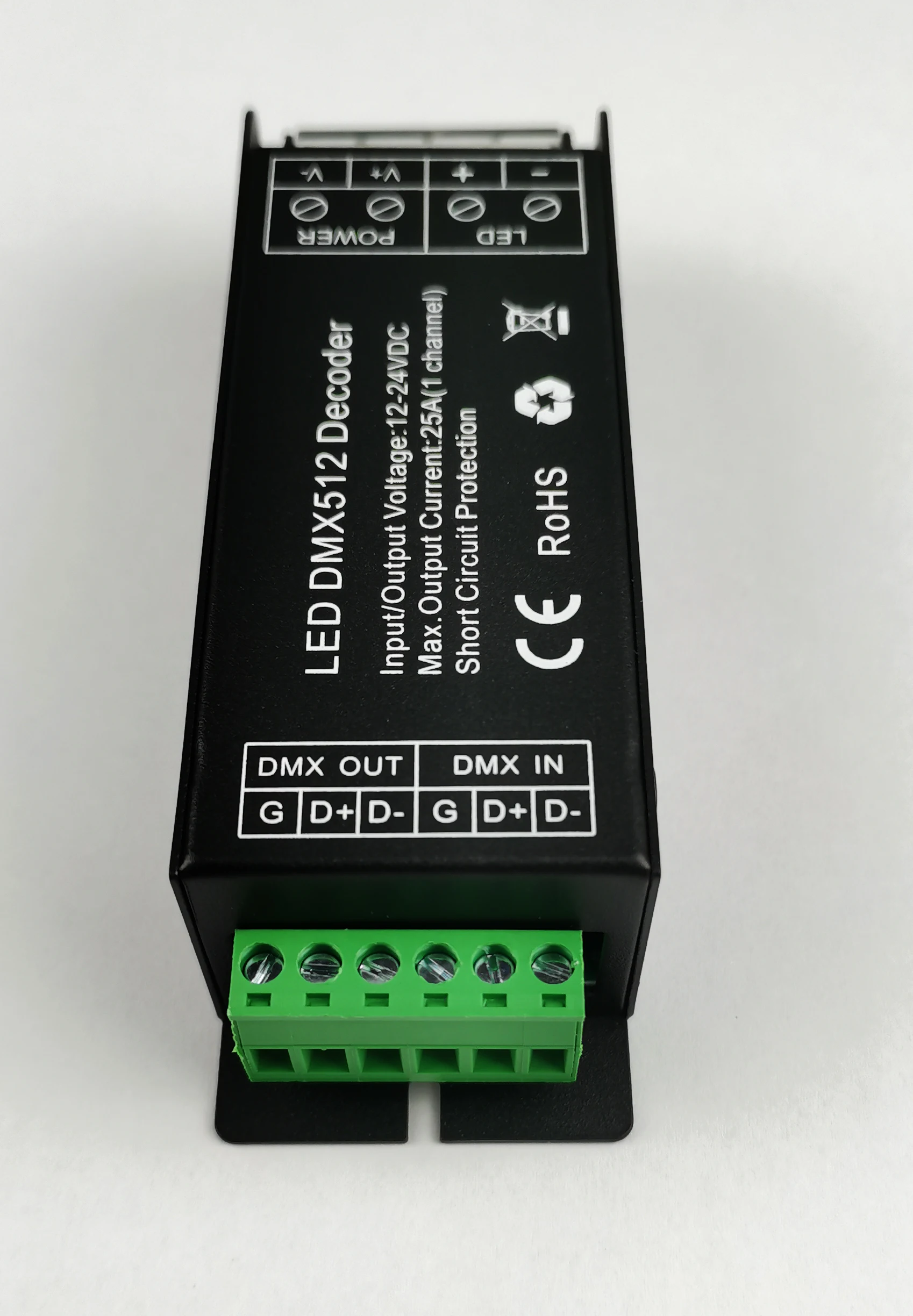 1 Channel DMX Decoder Single Color DMX512 Controller Dimming LED Strip DMX512 Decoder