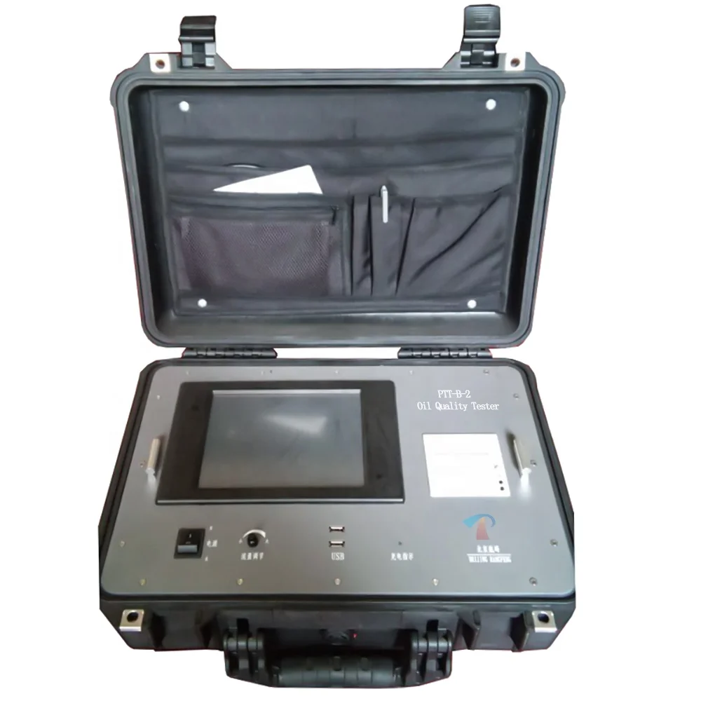 Oil Liquid Particle Counter/ Oil Quality Analysis Hydraulic Oil Particle Counter
