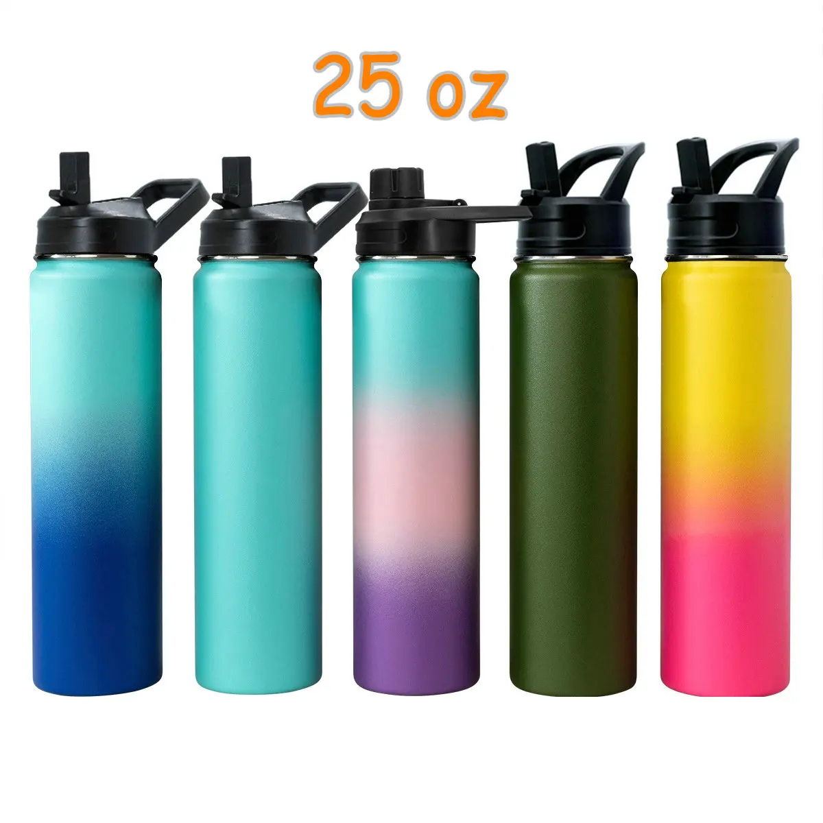 Custom 32oz 40oz Vacuum Double Wall Hydro Iron Sports Flask Water ...