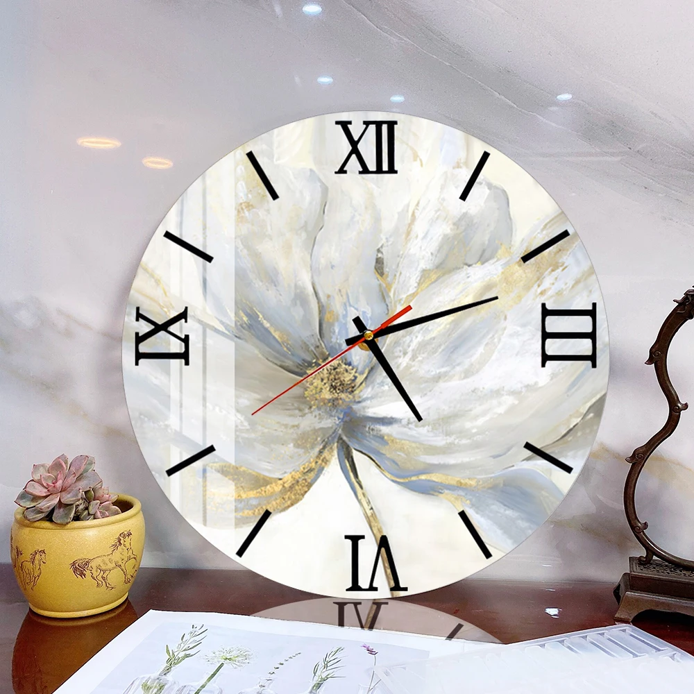 Dm732 Large Roman Clock Numbers Silicon Mold Home Clock Design ...