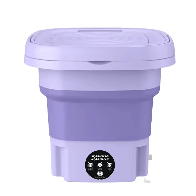 Mini Foldable Single Tub Semi-Automatic 2KG Capacity Sock Washing Machine