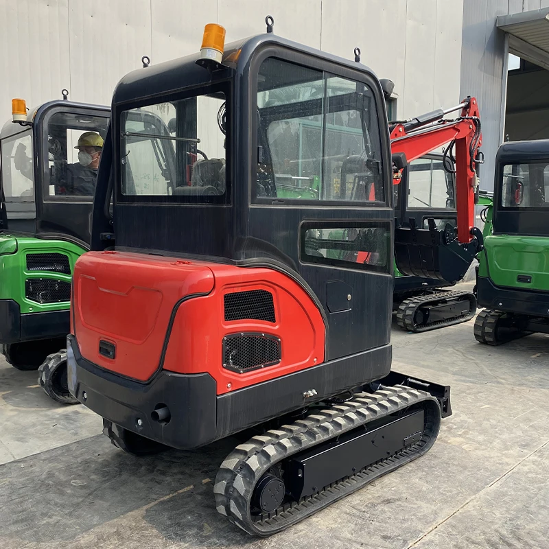 2024 Cheap and Popular Mini Excavator China 1 Ton  Made in China Small Digger Farms New Model