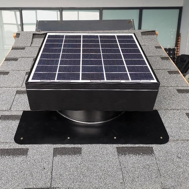 Solar Attic Exhaust Fan, 14", Roof - detail 12