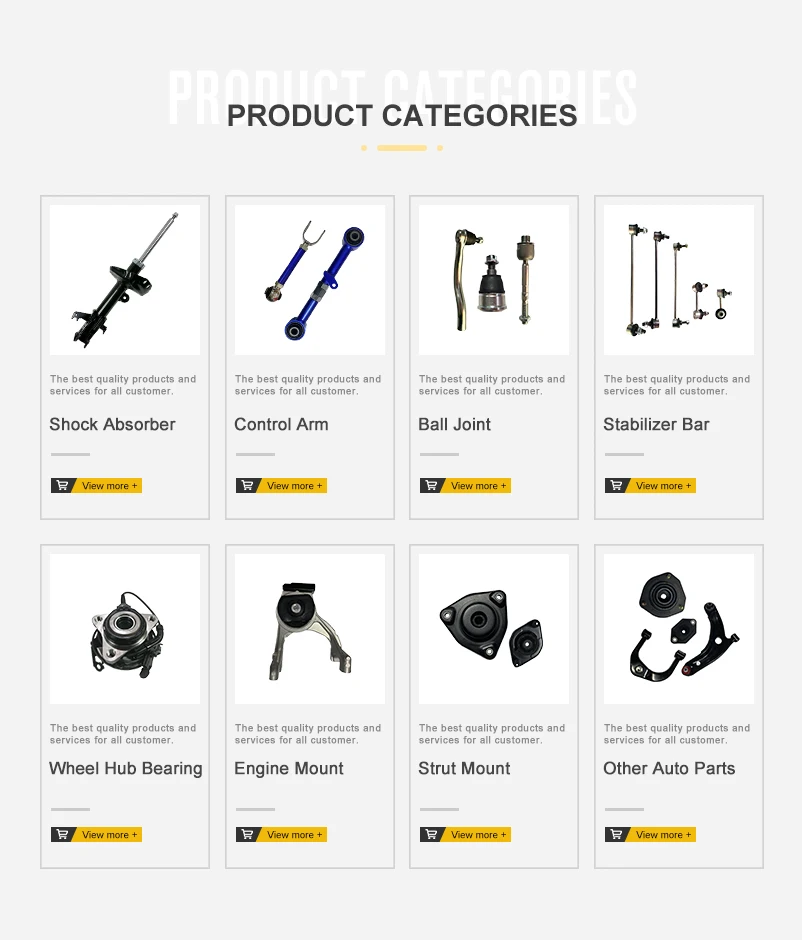 Front Shock Absorber Strut Mounting for Toyota Corolla details