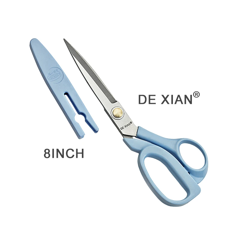 DEXIAN 8inch Tailor Scissors with Sheath Stainless Steel Blade Sewing Scissor