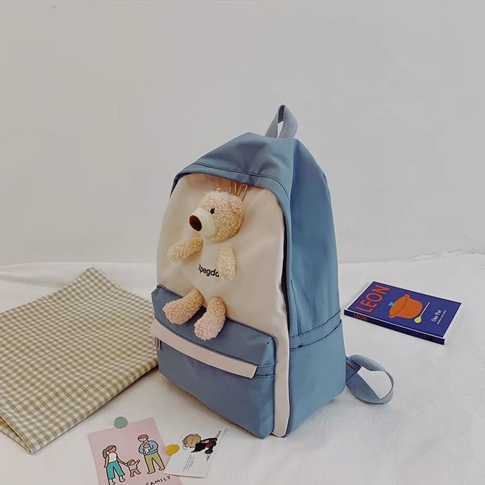 Kindergarten Baby Cartoon Bear School Bags Kids Applique Plush Toy Backpacks  Mini Toddler Book Backpack Bag From Protechs 2105  DHgateCom