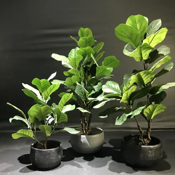 Factory supply home decorative striking artificial ficus plants