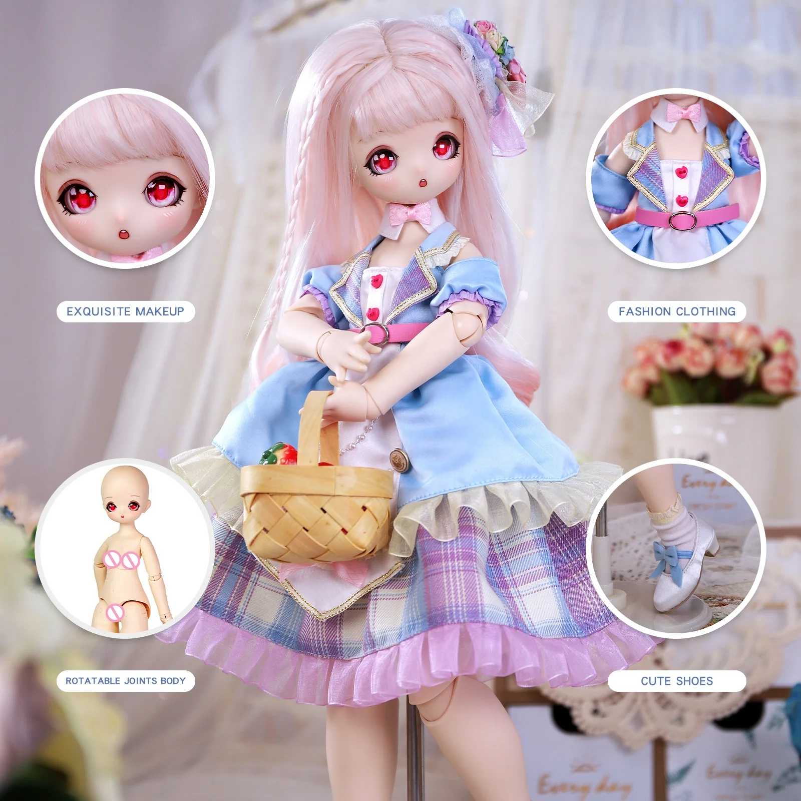 人形 ob11 doll 送料無料】恋と深空沈星回ob11人形星BJD人形可動人形二次元誕生日