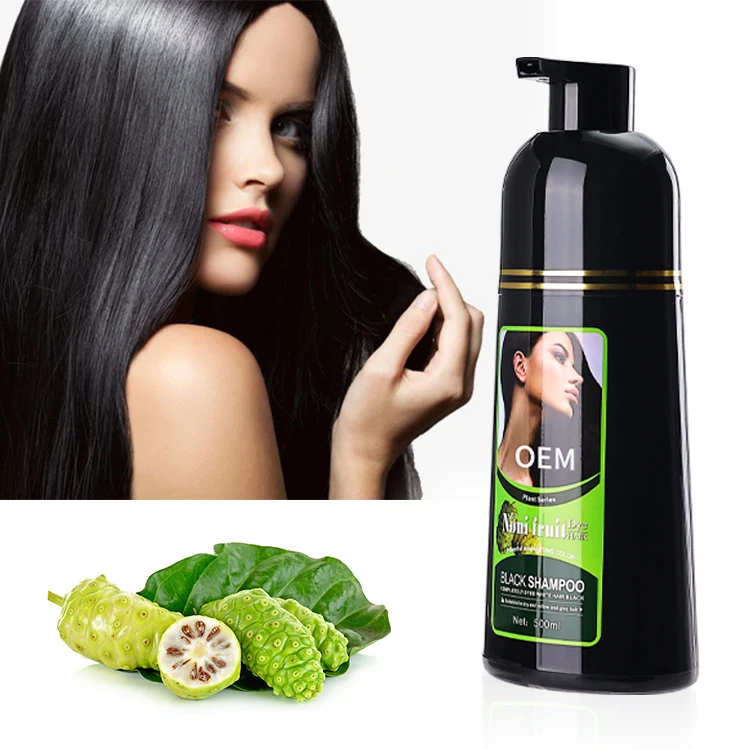 Private Label Wholesale Instant Organic Non Allergic Magic Color Hair Dye  Shampoo In Home Use Amazing Effect White To Black - Buy Shampoo For White  Hair To Black,Private Label Instant Black Hair