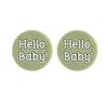 HELLO BABY Perle focale Match Vert SA253