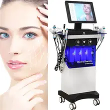 S.W Beauty Skin Care Hydro Facial Machine 14-in-1 Hydra Dermabrasion Spa Treatment System for US and AU Plugs