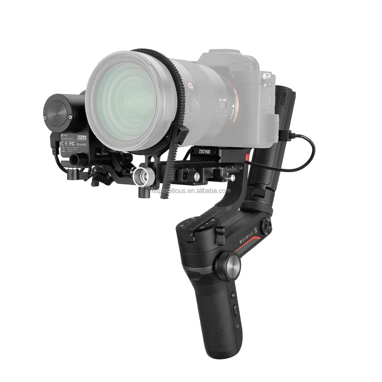 ZhiYun Weebill Sミラーレスカメラ用3軸ハンドヘルドジンバル