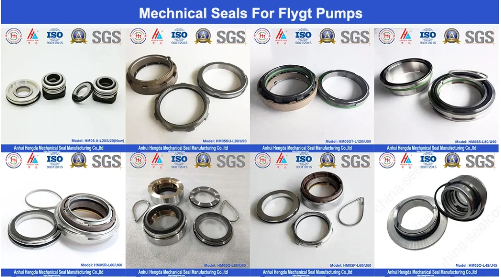 Mechanical Seal Fqu-60 Flygt Pump 3170 3201 4670 4680 5100 5550 7045 ...