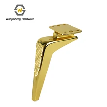 Wholesale Furniture Hardware Accessories Sofa Legs Cabinet Sofa New Gold Support Feet