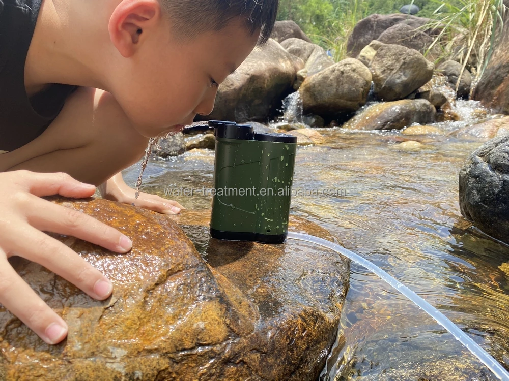 Portable Outdoor Electric Water Filter System Personal Water Filter