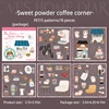 B Coin café en poudre sucrée