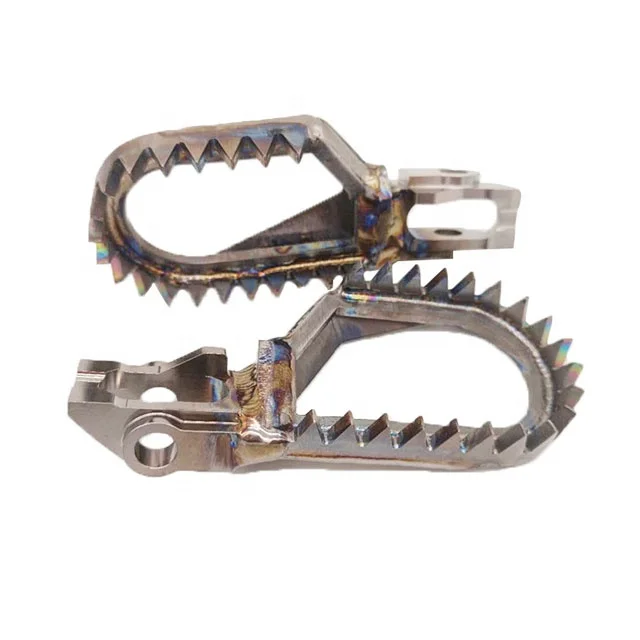 New Design Gr5 Titanium Motocross Foot Pegs For Ktm Buy Titanium Foot