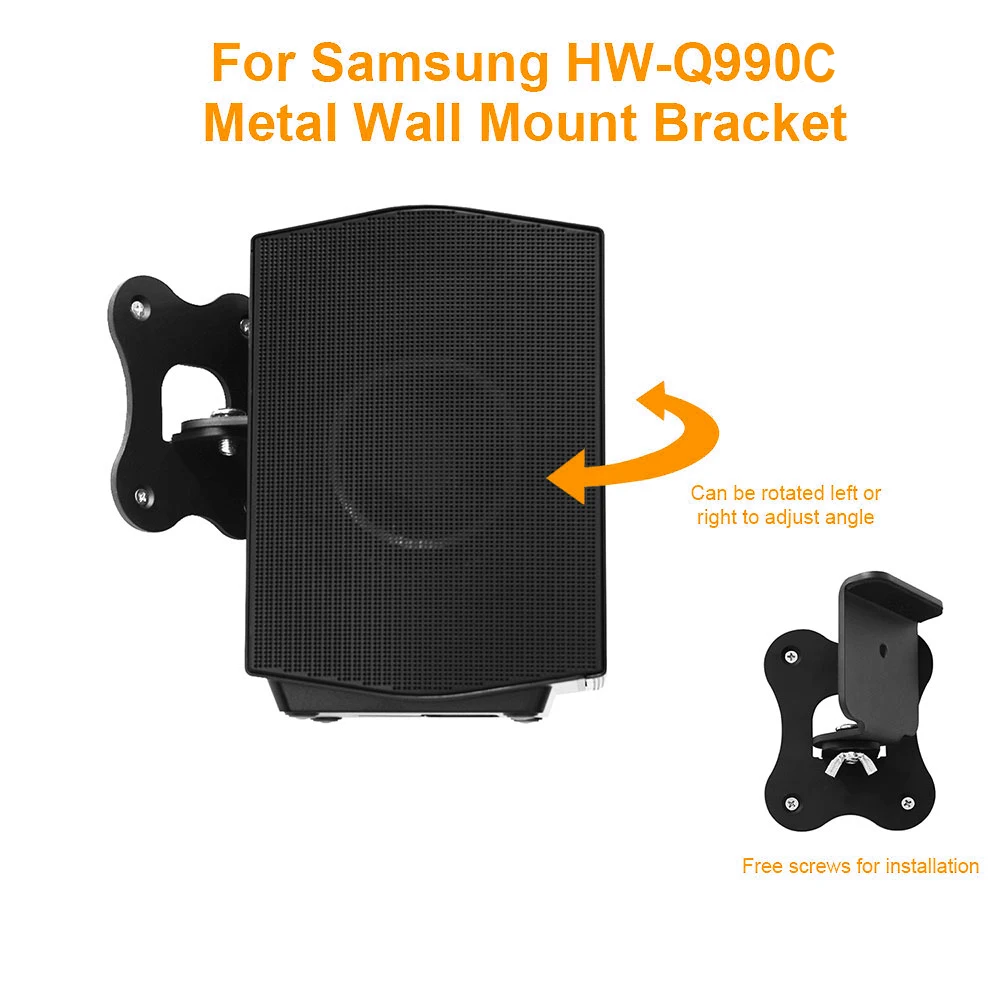 Stereo Rack Smart Speaker Wall Mount Stand Durabl Mounted Heavy Duty Floor Desktop For Samsung Hw-Q990C supplier