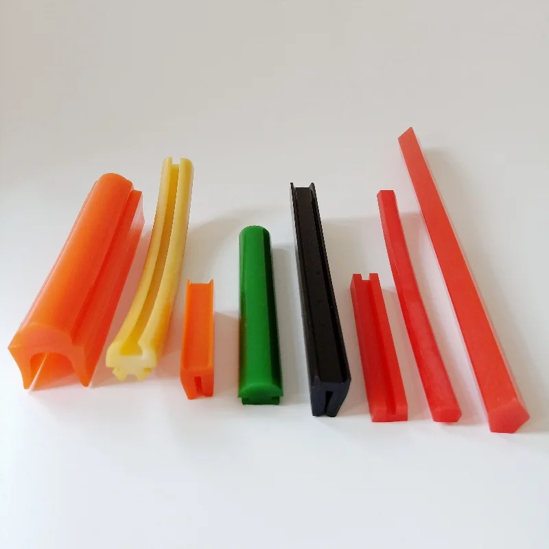 Precision Anti-Microbial & Wear-Resistant PU Extrusion Profiles for Material Handling Customizable Cutting Processing Service manufacture