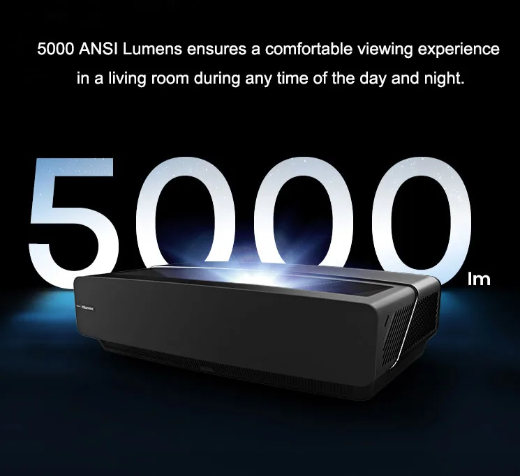 Hisense 4k Laser Projector 5000 Lumens Laser 4k Ust Presentation