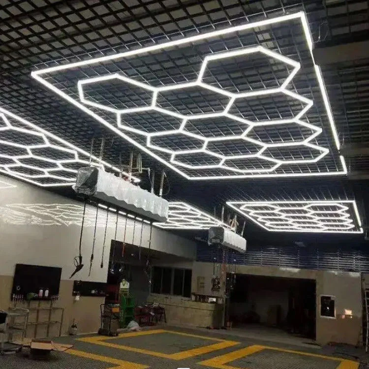 The Most Popular Hexagonal Light Workshop Lights for Gym Ceiling Light for Car