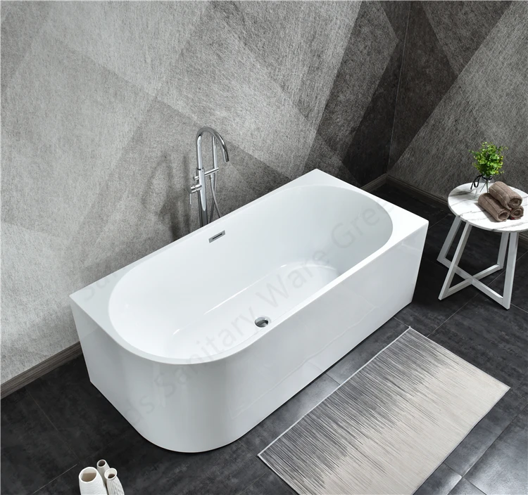 Back to Wall Corner Freestanding Bath 1500 Bathtubs