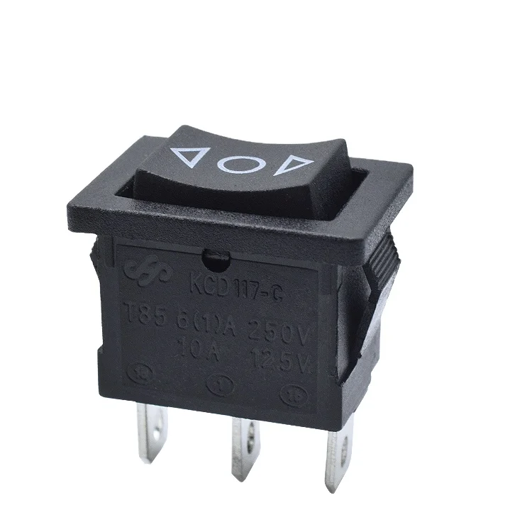 【ぽてさん専用】Switch KCD117-C 3ピン15*21mm T85 6A 250VACボタン左リセットボタン右