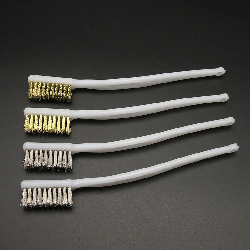 Industrial cleaning brush Wire brush car polishing rust removal small detailing brush