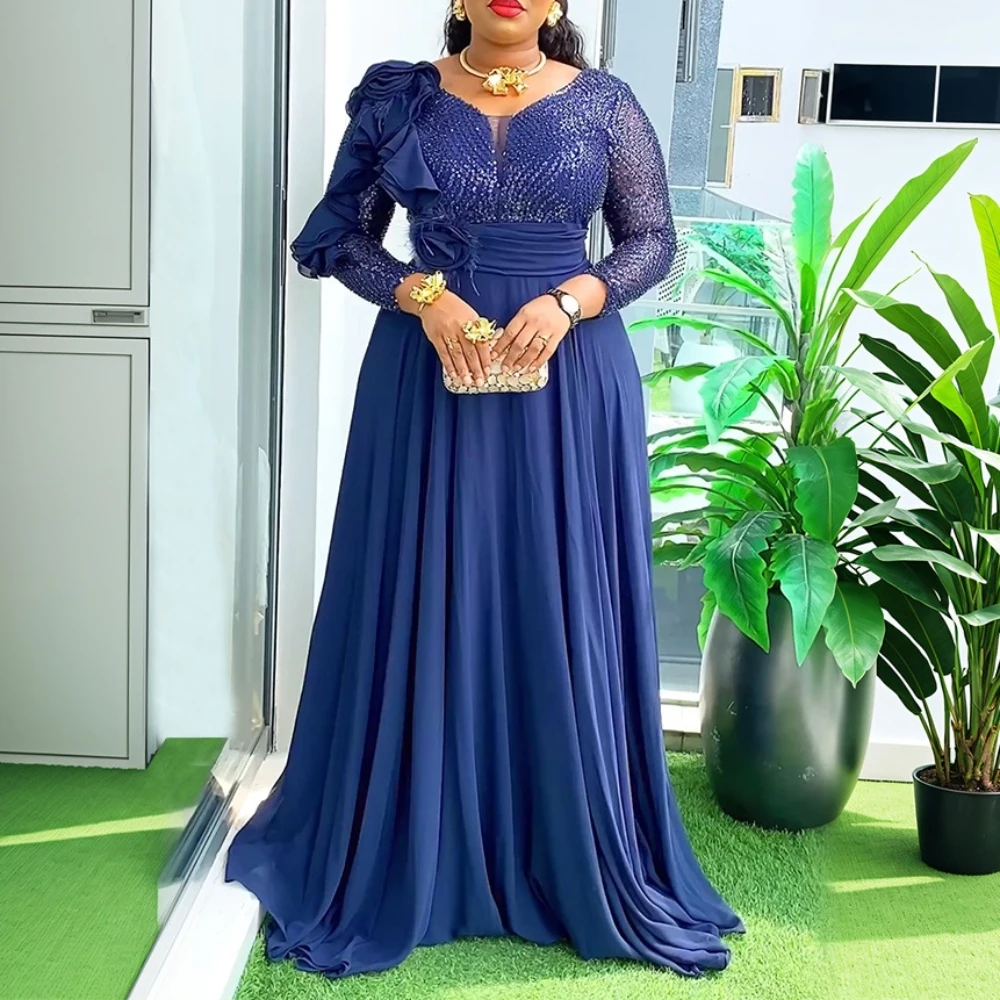 Shop Our African Women's Plus Size Sequin Dress Collection