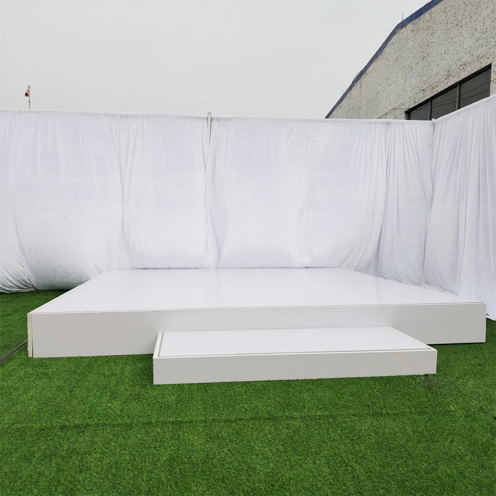 1x2m Easy Moving Choir Stage Platform and Riser for Wedding Decorations