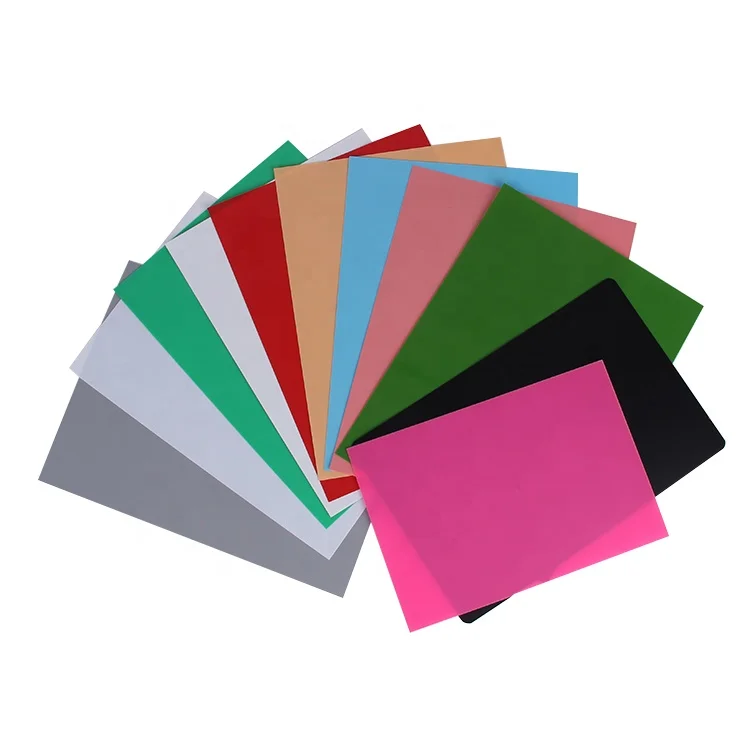 0.3mm Matt Colored Plastic Pp Cover Sheet For Notebook - Buy China