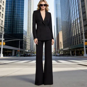 Bettergirl Spring 2026 New Fashion Sequin Women's Suit Long Trousers Charming Elegant Women's Suits