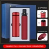 Rouge-Parapluie/thermos tasses