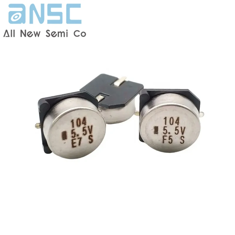 One-Stop Supply  Original Super Capacitor  BOM LIST 0.1F 5.5V -20% to 80% NEXCW104Z5.5V10.7X5.5TRF