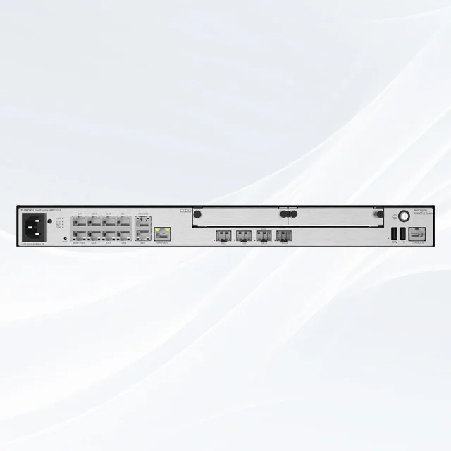 AR6121E-S Enterprise Router  2 GE combo WAN 1 10GE(SFP+) WAN  8 GE LAN  1 GE combo LAN  2 USB  2 SIC