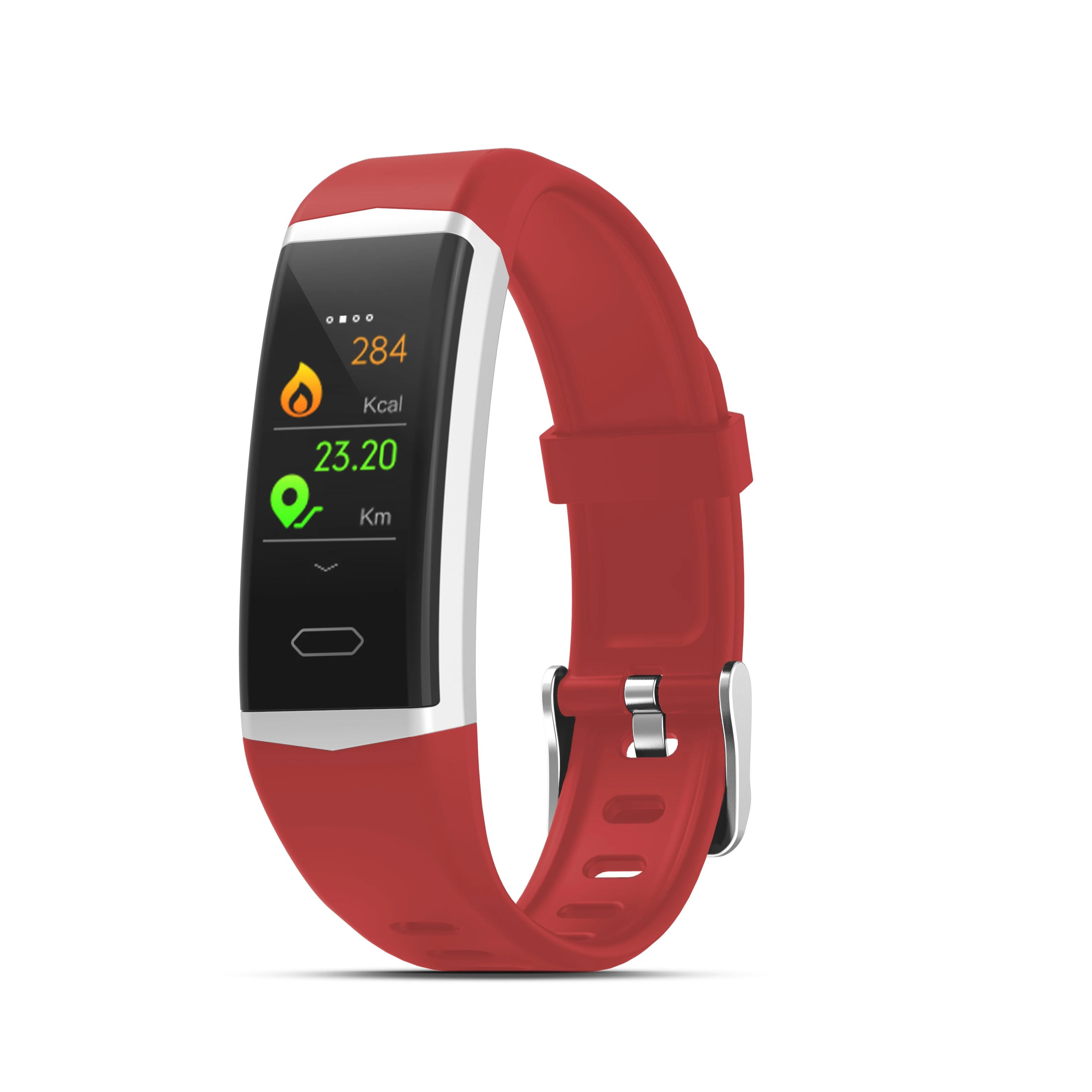 Smart Band DuckDik Senza Schermo - Braccialetto Attività Con GPS Integrato, Cardiofrequenzimetro, Monitoraggio Sonno, Impermeabile, 2 Cinghie