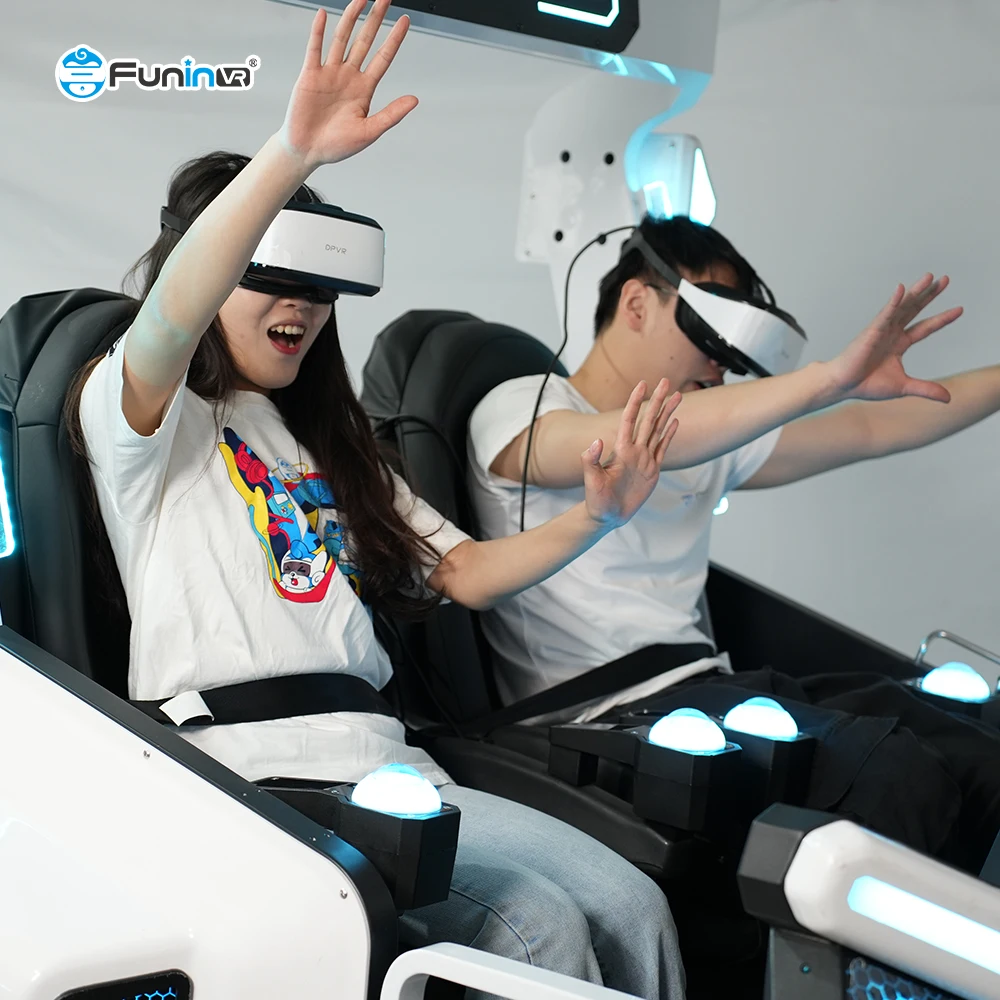 Entertainment Machines 360 Vr UFO Rotation Seats Vr Gaming Set Roller Coaster 9D Vr Cinema Chair