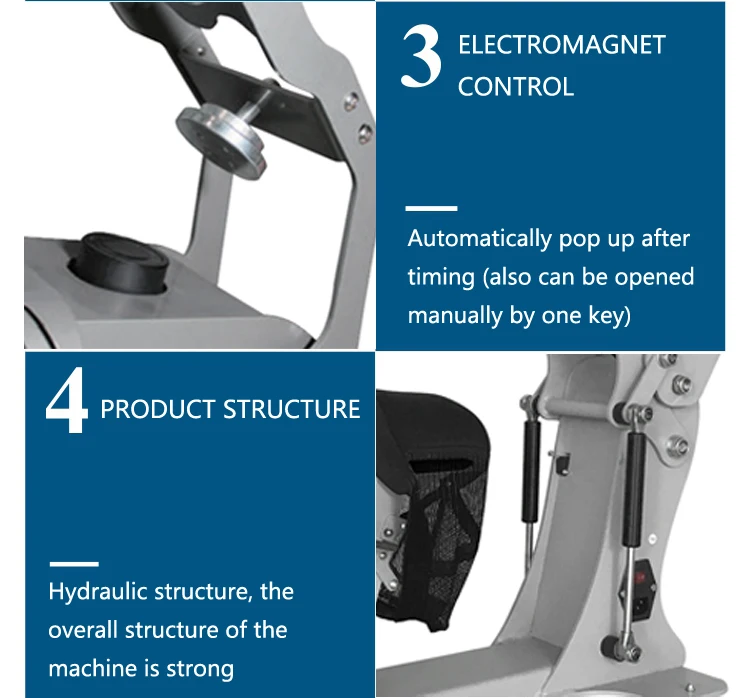 Automatic Open Hat Cap Printing Heat Press Transfer Machine