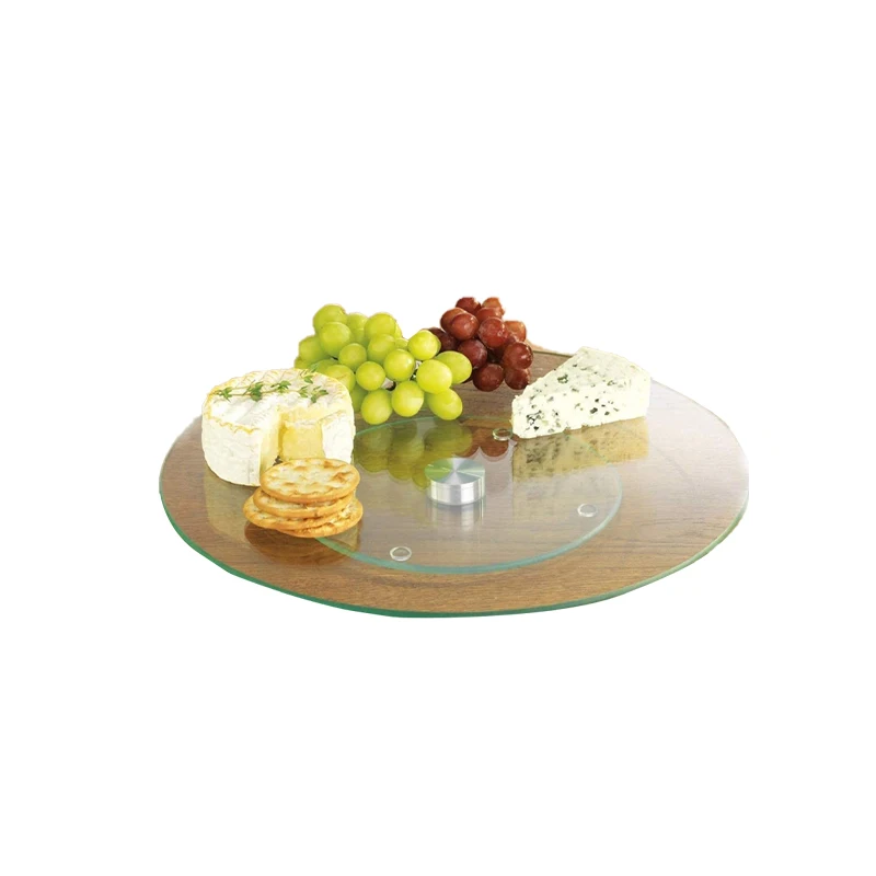 Вращающаяся вращающаяся тарелка из закаленного стекла для вращающегося проигрывателя