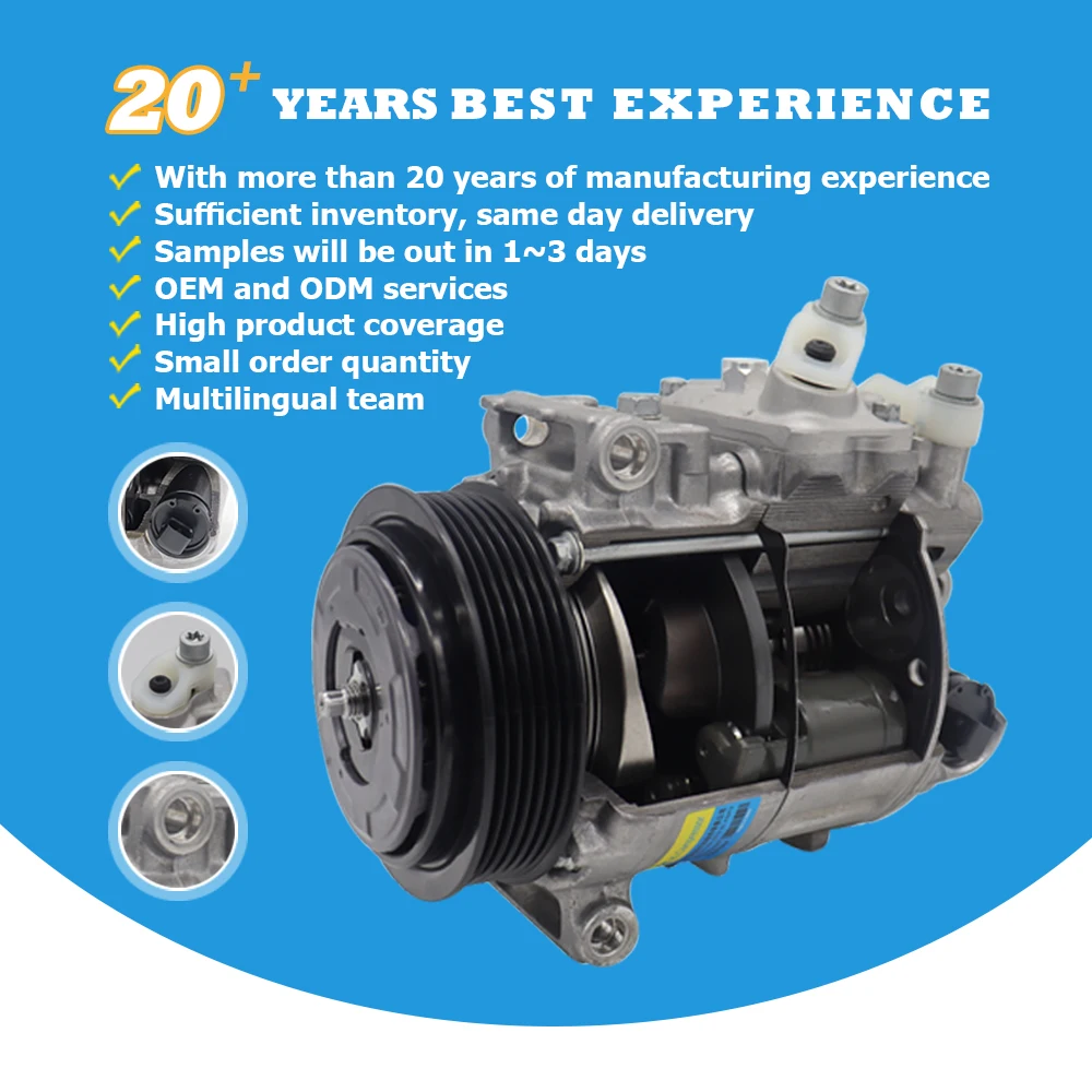 AC Compressor &amp; A/C Kit For Hyundai Elantra 2014 2015 2016 - Includes Drier, Expansion Valve, Oil &amp; O-Rings! - BuyAutoParts 61-93708RK New, Compressors - Canada