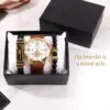 Coffee color-watch bracelet bead gift box