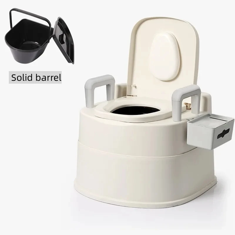 Портативный пластиковый Туалет для взрослых пожилых беременных