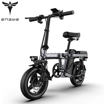 Eu Stock Engwe T14 Electric City Bike 14" Folding Electric Bikes For ...