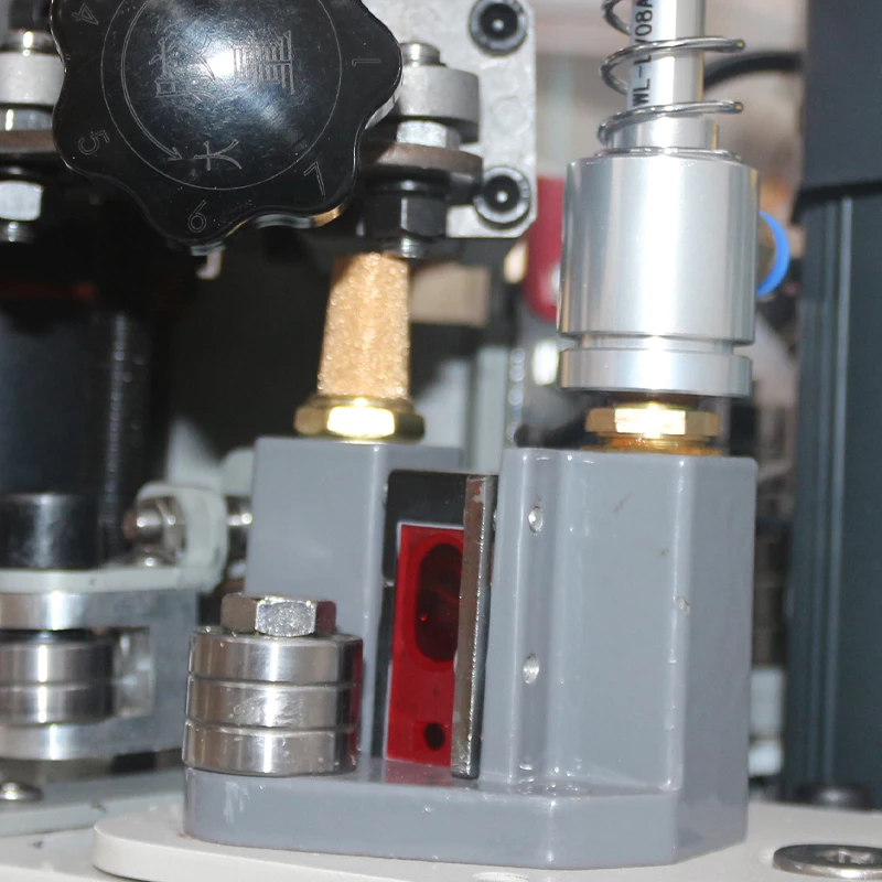 Pur Edge Banding Machine Manual Wood Veneer Automatic Pvc Curve Edge Banding Machine with Trimmer Furniture